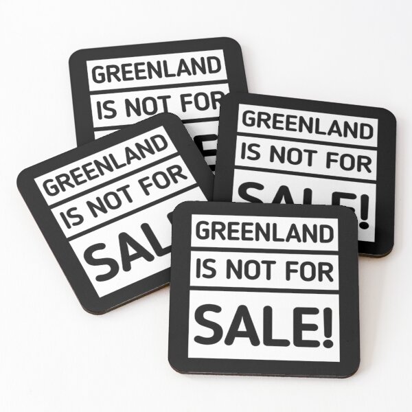 Item preview, GREENLAND IS NOT FOR SALE,resist,rebel designed and sold by Meryem Mamouni.