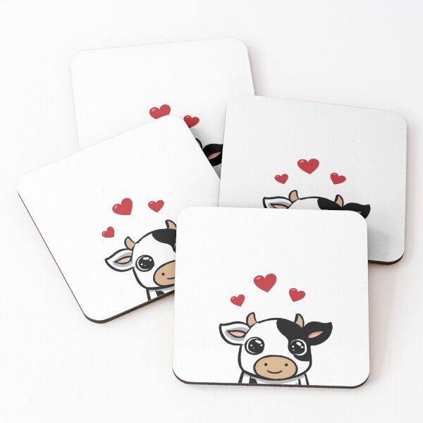 Item preview, Tarjeta de San Valentín con una vaca designed and sold by MendaciousMina.