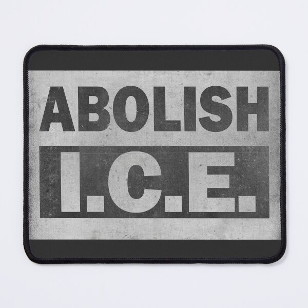Item preview, Abolish I.C.E. protest slogan, weathered designed and sold by Ghoul Enterprises.