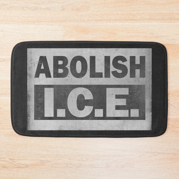 Item preview, Abolish I.C.E. protest slogan, weathered designed and sold by Ghoul Enterprises.