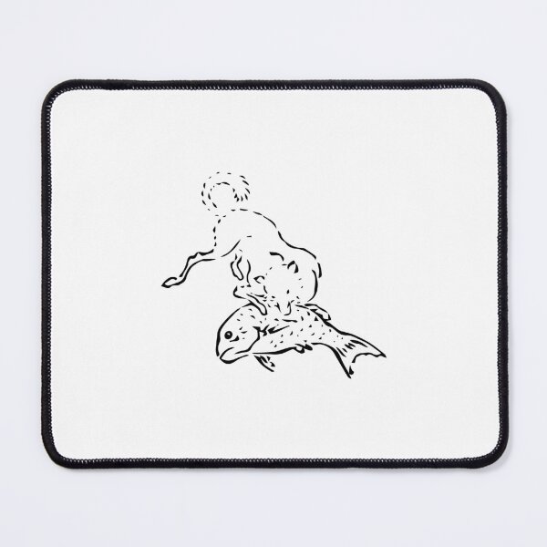 Item preview, Japan Ukiyoe fish and dog designed and sold by Ukiyoe_japan.
