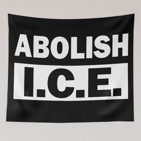 Item preview, Abolish I.C.E. protest slogan designed and sold by Ghoul Enterprises.