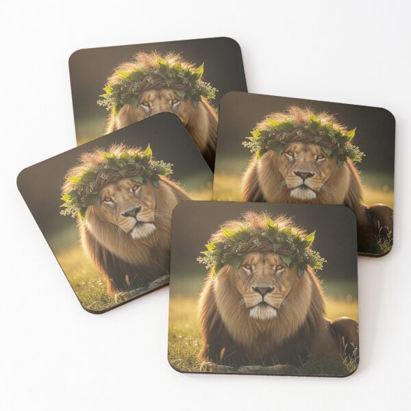 Item preview, crowned lion designed and sold by Losancestros.