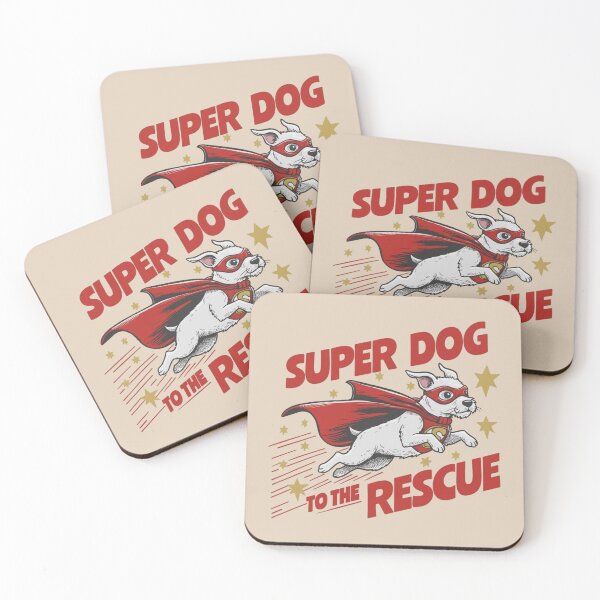 Item preview, Super Dog To The Rescue Cartoon Animal designed and sold by NosandEdgy.