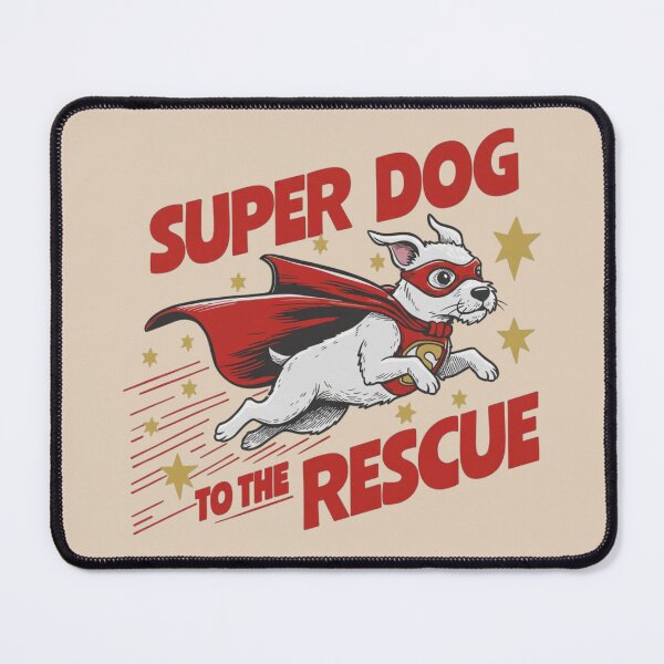 Item preview, Super Dog To The Rescue Cartoon Animal designed and sold by NosandEdgy.