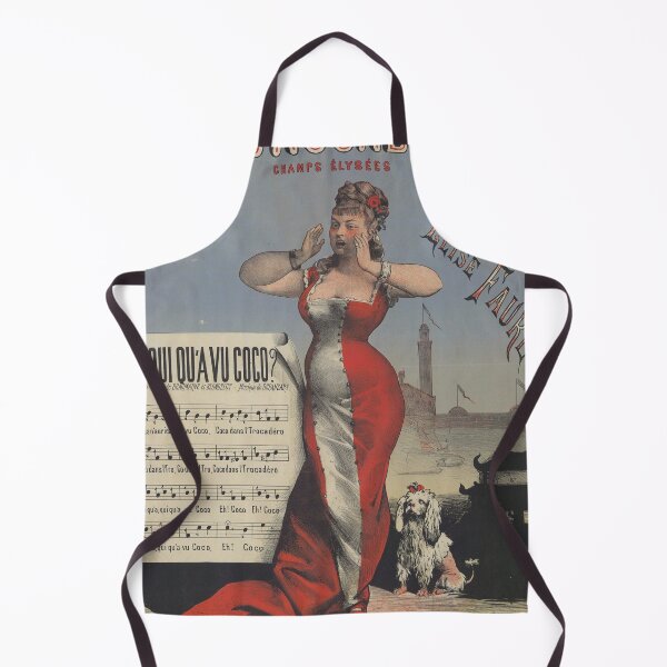Item preview, Lyrical Singer with Poodle Advertisement Poster (1878) designed and sold by 19th Century in Color.