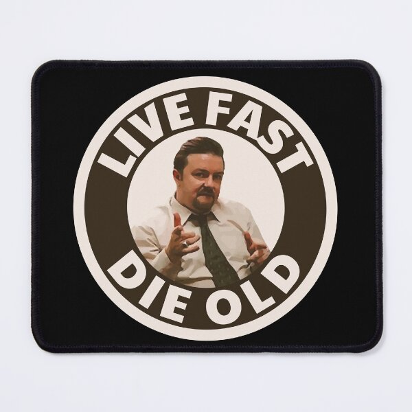 Item preview, Live fast die old Brent Quote designed and sold by UNK-Fatigues.