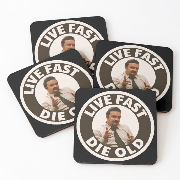 Item preview, Live fast die old Brent Quote designed and sold by UNK-Fatigues.
