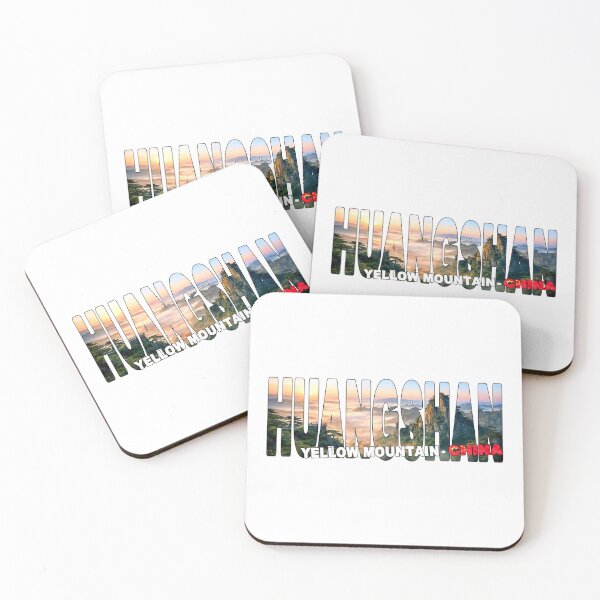 Item preview, HUANGSHAN Yellow Mountain CHINA - Sunrise Lookout over the Mountains designed and sold by Adam Gormley.