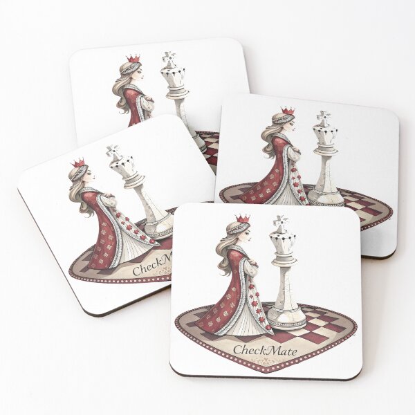 Item preview, checkmate A King and Queen chess  designed and sold by GogoGrove.