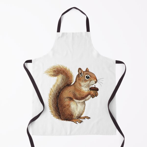 Item preview, Realistic Squirrel Holding Acorn designed and sold by TeeARTHY.