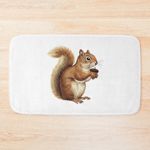 Item preview, Realistic Squirrel Holding Acorn designed and sold by TeeARTHY.
