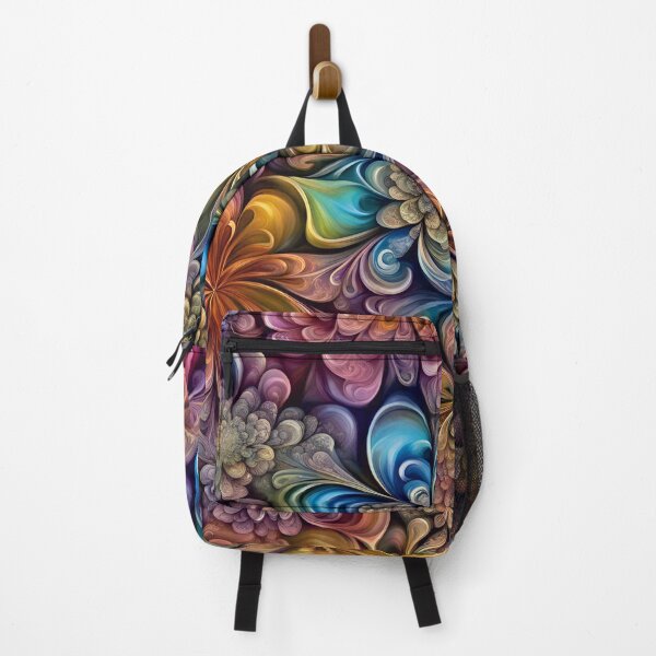 Item preview, Autumn Mandelbrot: Psychedelic Floral Tessellation designed and sold by mxztar.