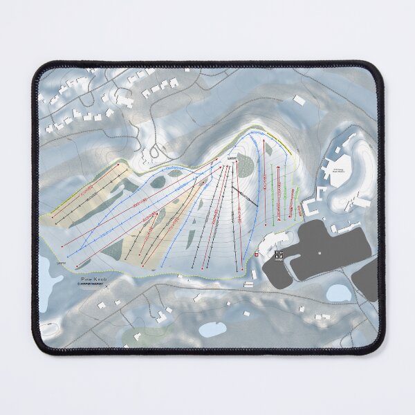 Item preview, Pine Knob Resort Trail Map designed and sold by Mapsynergy.