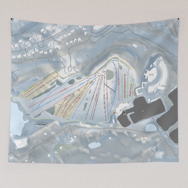 Artikelvorschau, Pine Knob Resort Trail Map entworfen und verkauft von Mapsynergy.