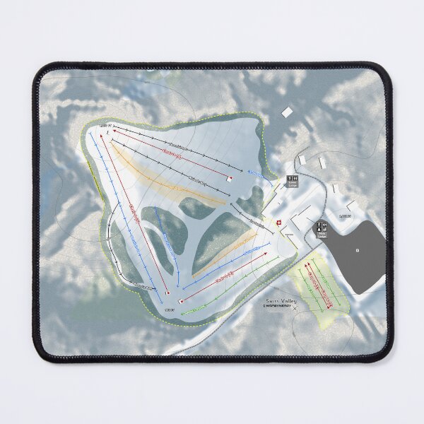 Item preview, Swiss Valley Resort Trail Map designed and sold by Mapsynergy.