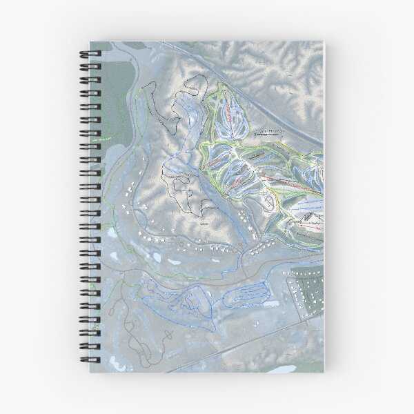 Item preview, Crystal Mountain Resort Trail Map designed and sold by Mapsynergy.