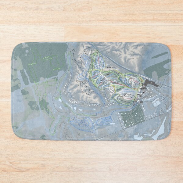 Artikelvorschau, Crystal Mountain Resort Trail Map entworfen und verkauft von Mapsynergy.
