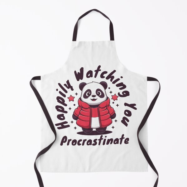 Item preview, Cute Panda Watching You Procrastinate designed and sold by wingstar.