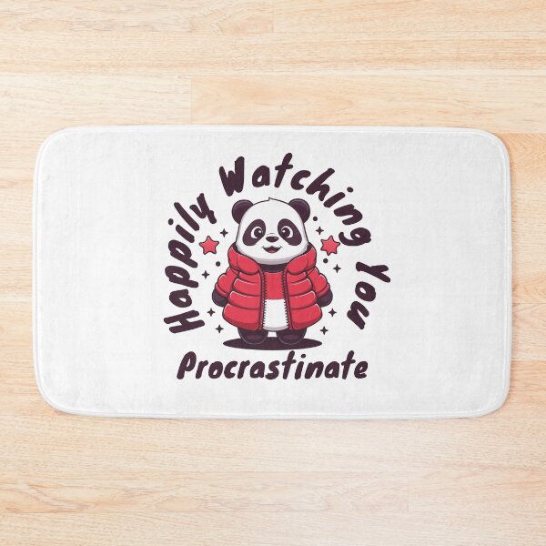 Item preview, Cute Panda Watching You Procrastinate designed and sold by wingstar.