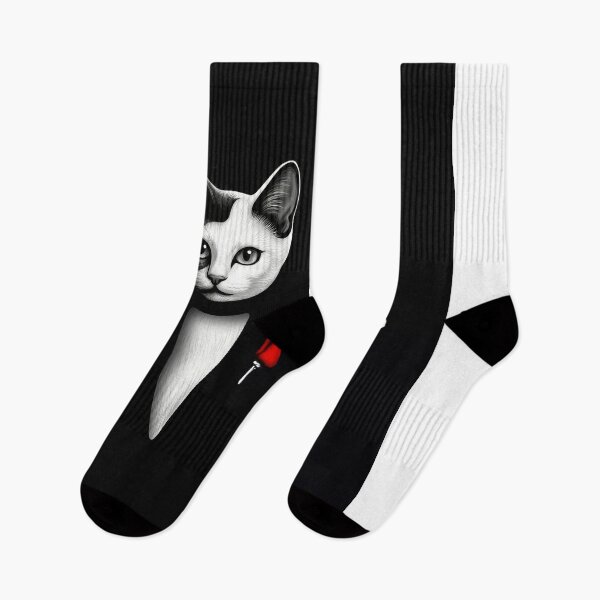 Item preview, The Catfather – Mafia Cat with Rose designed and sold by Cat Quotes.