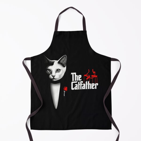 Item preview, The Catfather – Mafia Cat with Rose designed and sold by Cat Quotes.