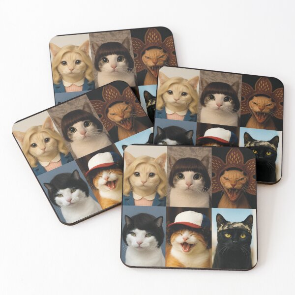 Item preview, Stranger cats designed and sold by Mauchofett.