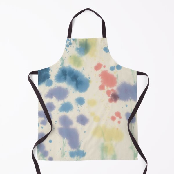 Item preview, Pastel Ink Splatter Pattern in Soft Rainbow Tones designed and sold by trajeado14.