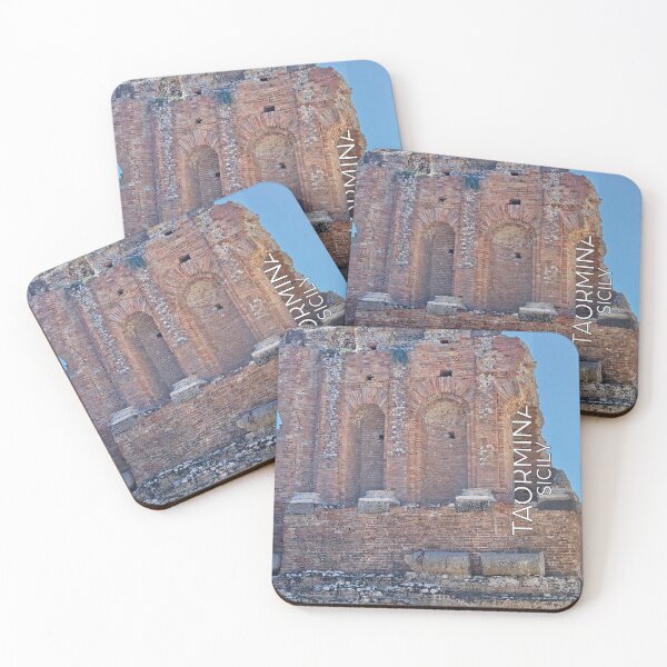 Item preview, Ruins of the Taormina Theatre in Sicily designed and sold by CHASAcreative.