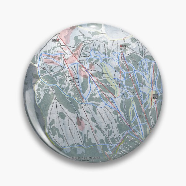 Item preview, Jackson Hole Mountain Resort Trail Map designed and sold by Mapsynergy.