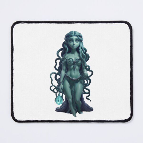 Item preview, Haunting Medusa Sovereign - Mythological Eerie Illustration designed and sold by SpektroDesign.