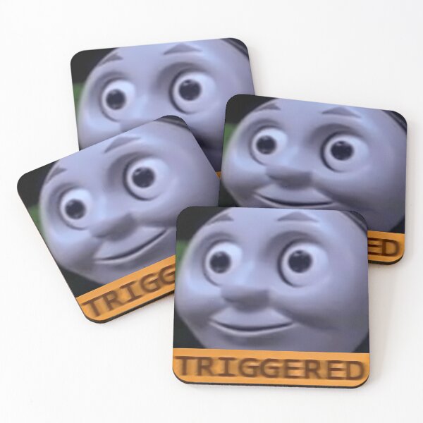 Item preview, Triggered Thomas The Train Meme designed and sold by Dakarothill.