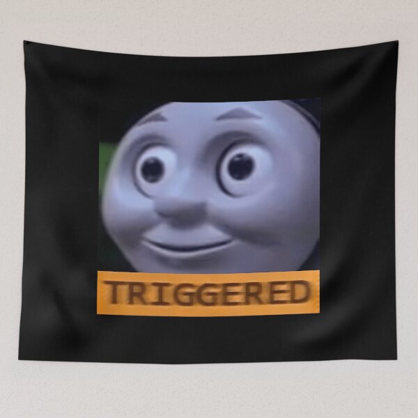 Item preview, Triggered Thomas The Train Meme designed and sold by Dakarothill.