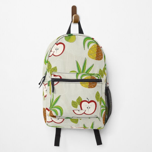 Item preview, Colorful Fun 1950s Tropical Fruits Apple, Pineapple, Pears designed and sold by RetroMaggie.