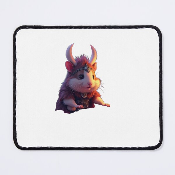 Item preview, Cute Fluffy Hamster Viking DJ - Multitoned Club Character designed and sold by SpektroDesign.