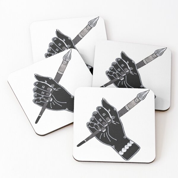 Item preview, Paintbrush in Hand designed and sold by ZoeFordCreates.