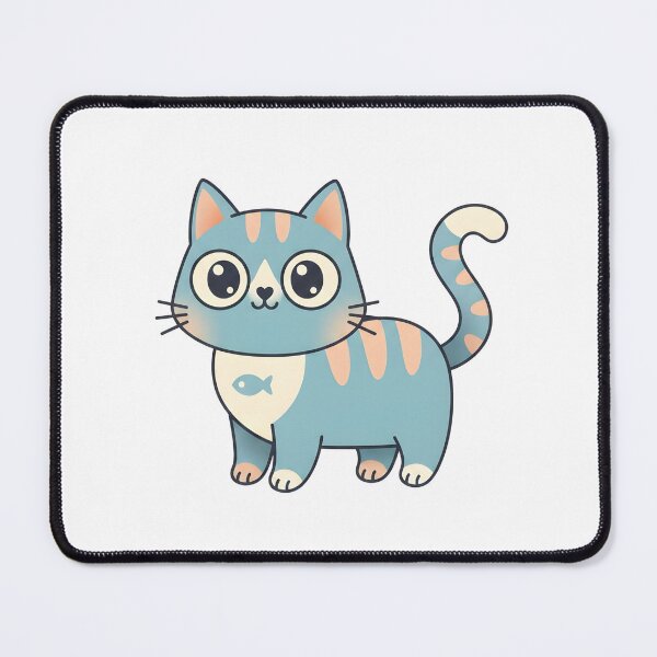 Item preview, Cute blue cat designed and sold by Kittylovey.