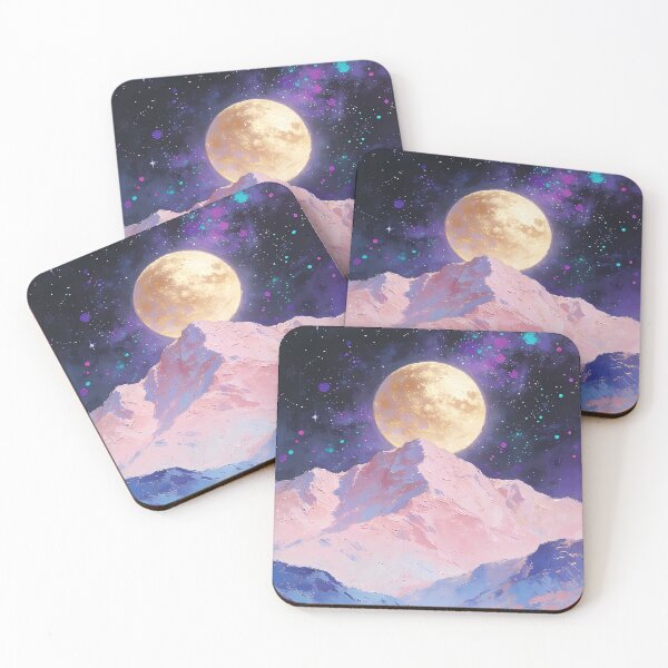 Item preview, Silent Peaks Beneath the Moon designed and sold by soulfulpalette.