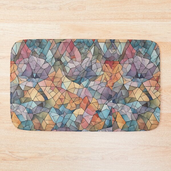 Item preview, Pastel Distortion: The Grey Man’s Triangles designed and sold by mxztar.
