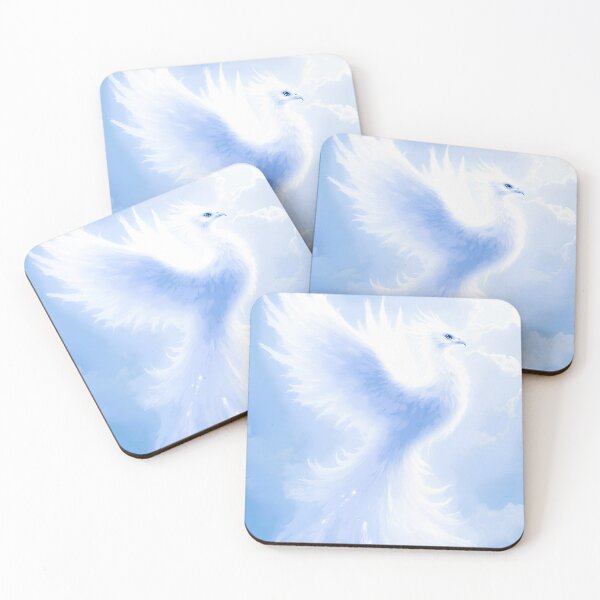 Item preview, White phoenix designed and sold by Purely Drafted.