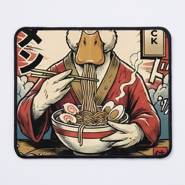 Item preview, Ramen Duck Japanese Popart Noodle Lover designed and sold by k3rstman1.