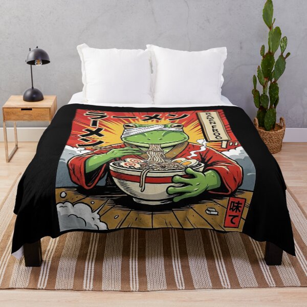 Item preview, Popart Ramen Frog Japanese Noodles designed and sold by k3rstman1.