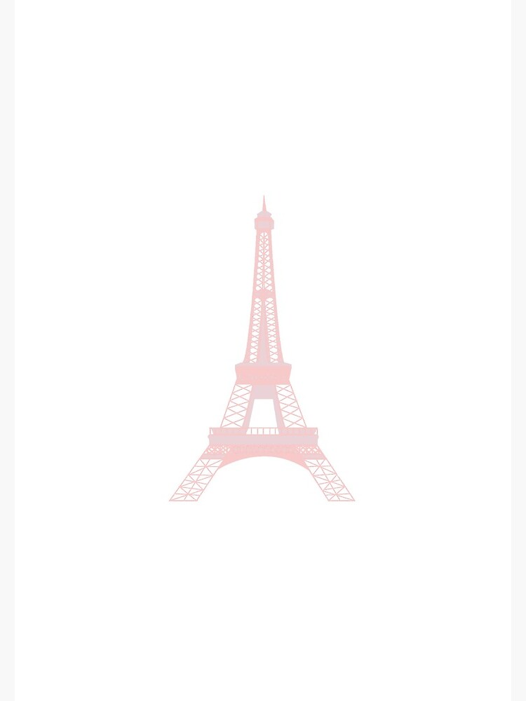 Millennial Pink Eiffel Tower by ramsinaaa