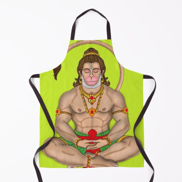 Item preview, Hanuman Art – Powerful Hindu Monkey God Illustration designed and sold by Harshit_Digital_Arts.