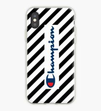 Off White x Champion iPhone Case