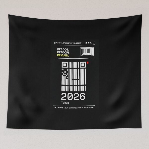 Item preview, Tokyo 2026 // Micro Tech Graphic designed and sold by GENexDigital.