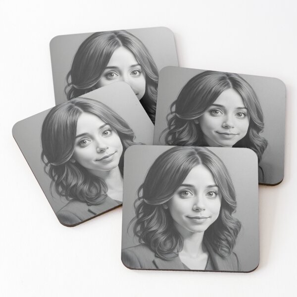 Item preview, Cristin Milioti designed and sold by WorldofCharcoal.