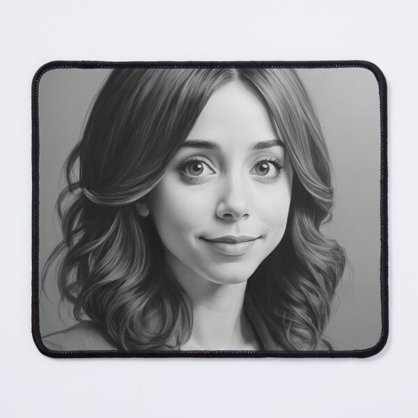 Item preview, Cristin Milioti designed and sold by WorldofCharcoal.