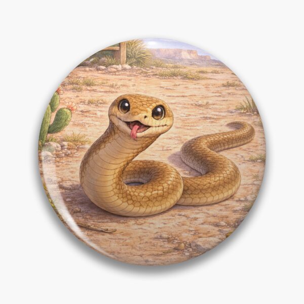 Item preview, Nullarbor Noodle – Kawaii Inland Taipan of Western Australia designed and sold by Paws-nd-Prints.