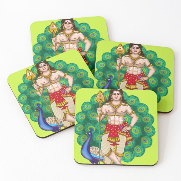 Item preview, Lord Kartikeya Art – Hindu God of War Illustration designed and sold by Harshit_Digital_Arts.